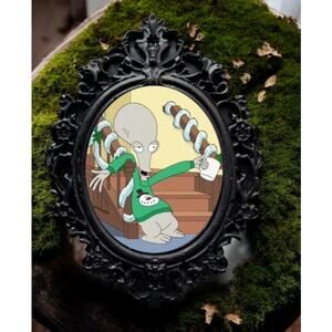 American Dad Drunk Roger Funny Christmas Tree Ornament Humor Alcohol Decoration